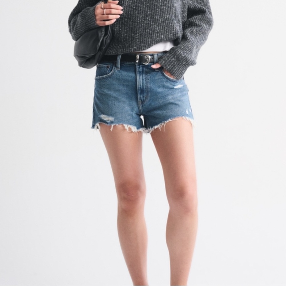 Abercrombie & Fitch The Mom Short (High Rise)